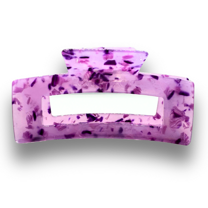 Aurelia Speckle Cellulose Acetate Hair Claw Clips