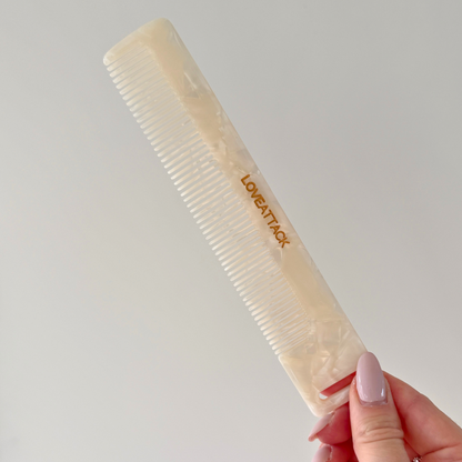 Cellulose Acetate Fine Tooth Styling Combs