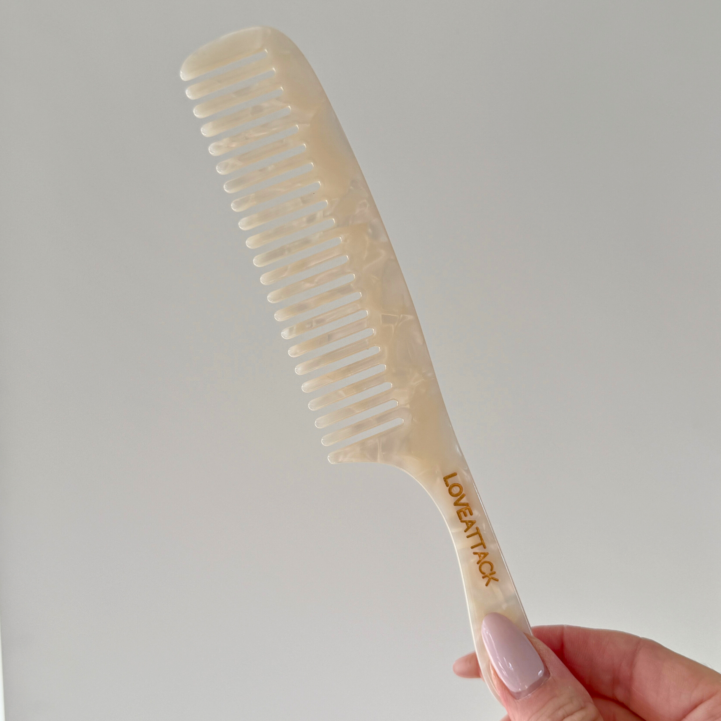 Cellulose Acetate Handled Styling Combs