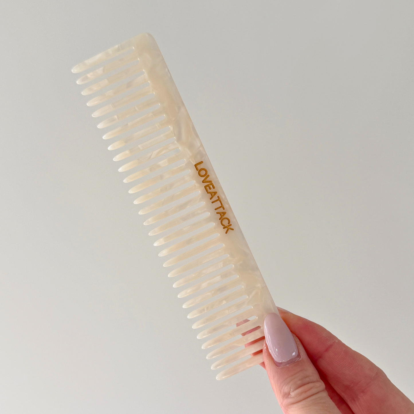 Cellulose Acetate Wide Tooth Styling Combs