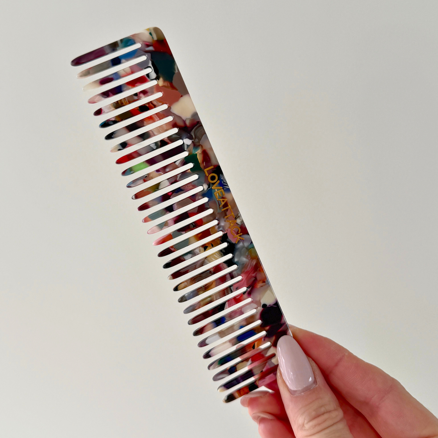 Cellulose Acetate Wide Tooth Styling Combs