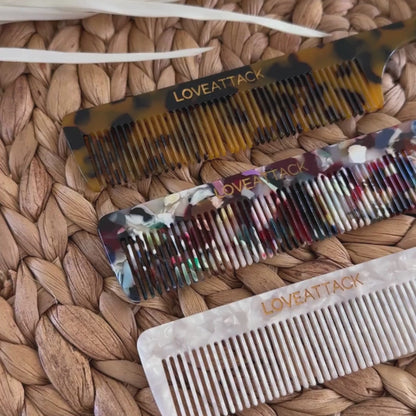 Cellulose Acetate Tail Hair Comb